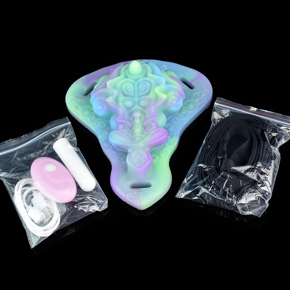 Pastel swirl textured grinding cushion vibrator, photo 2