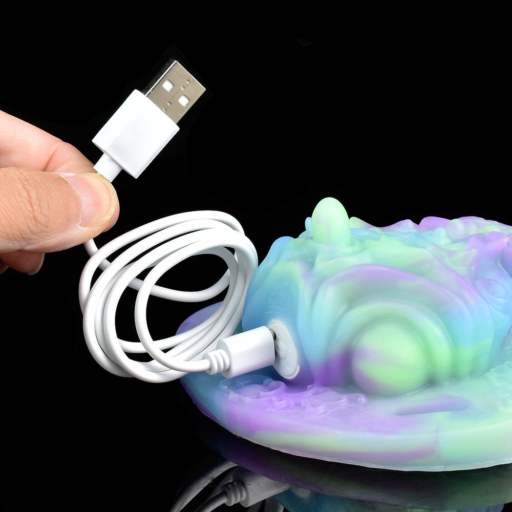 Pastel swirl textured grinding cushion vibrator, photo 8