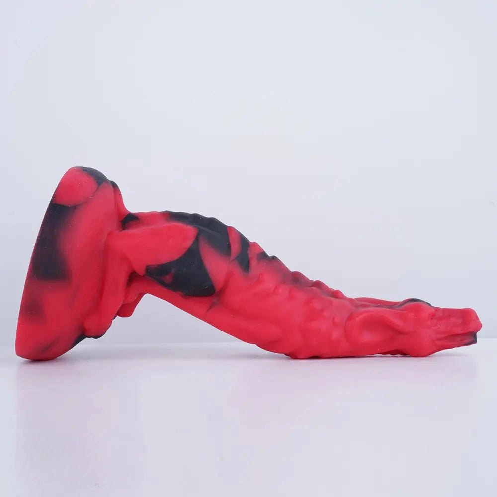 Red black fantasy dildo, photo 6