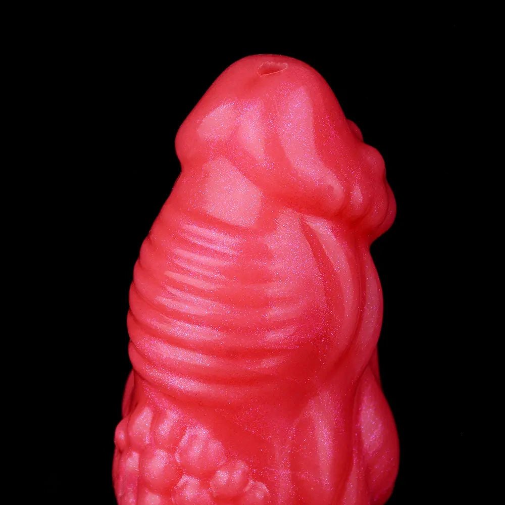 Red fantasy squirting dildo, photo 13