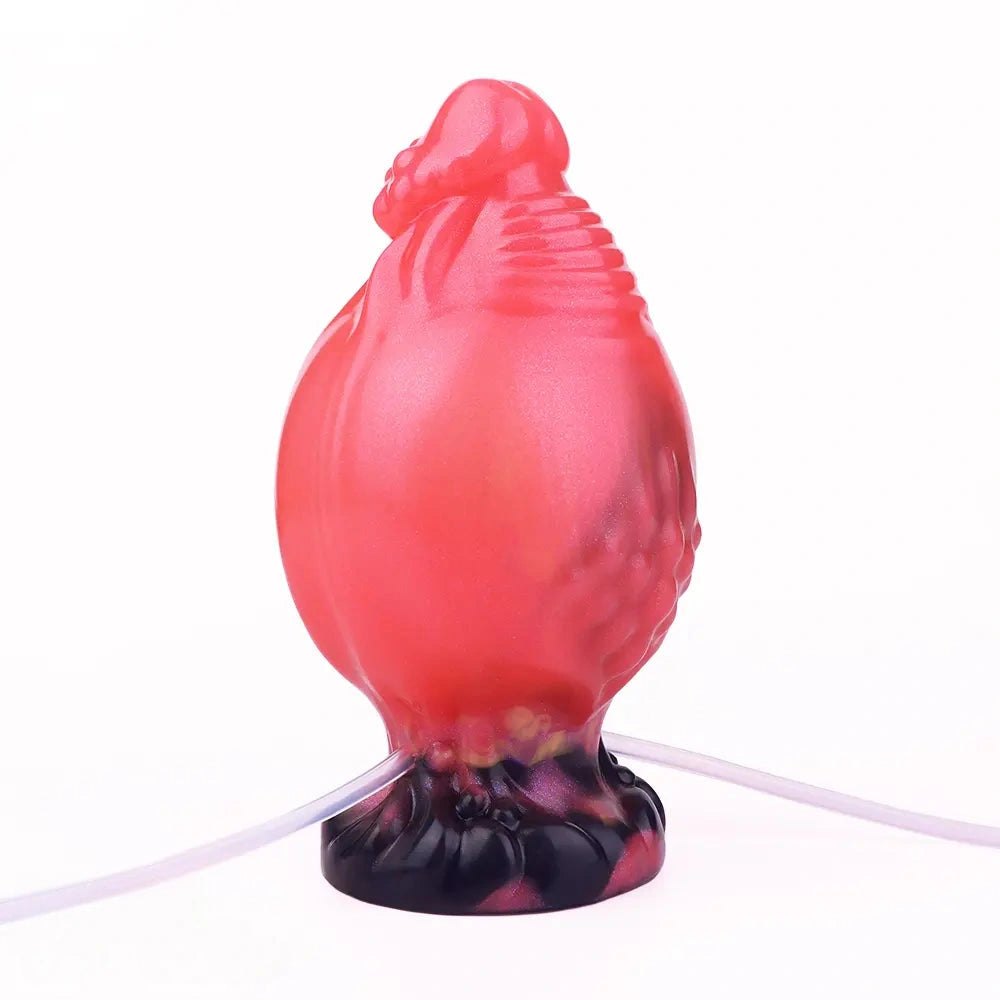 Red fantasy squirting dildo, photo 4