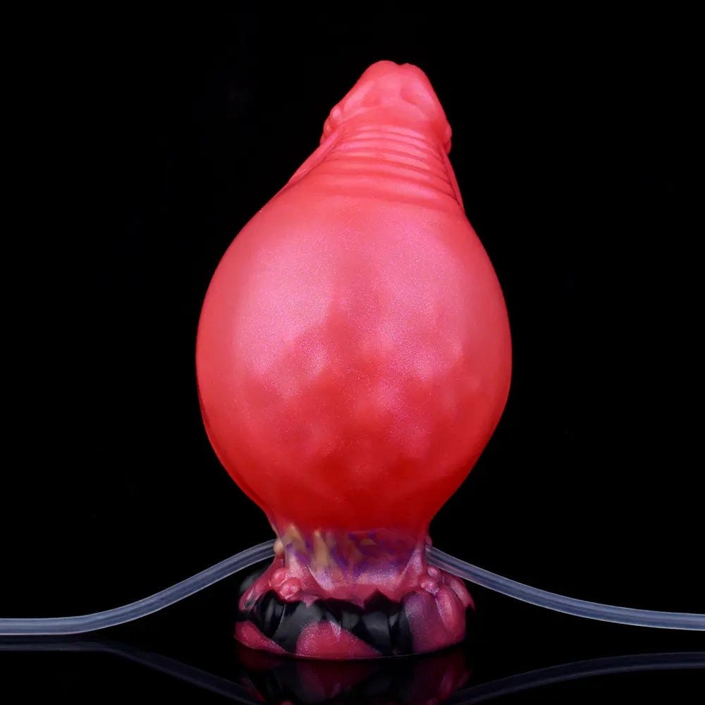 Red fantasy squirting dildo, photo 7