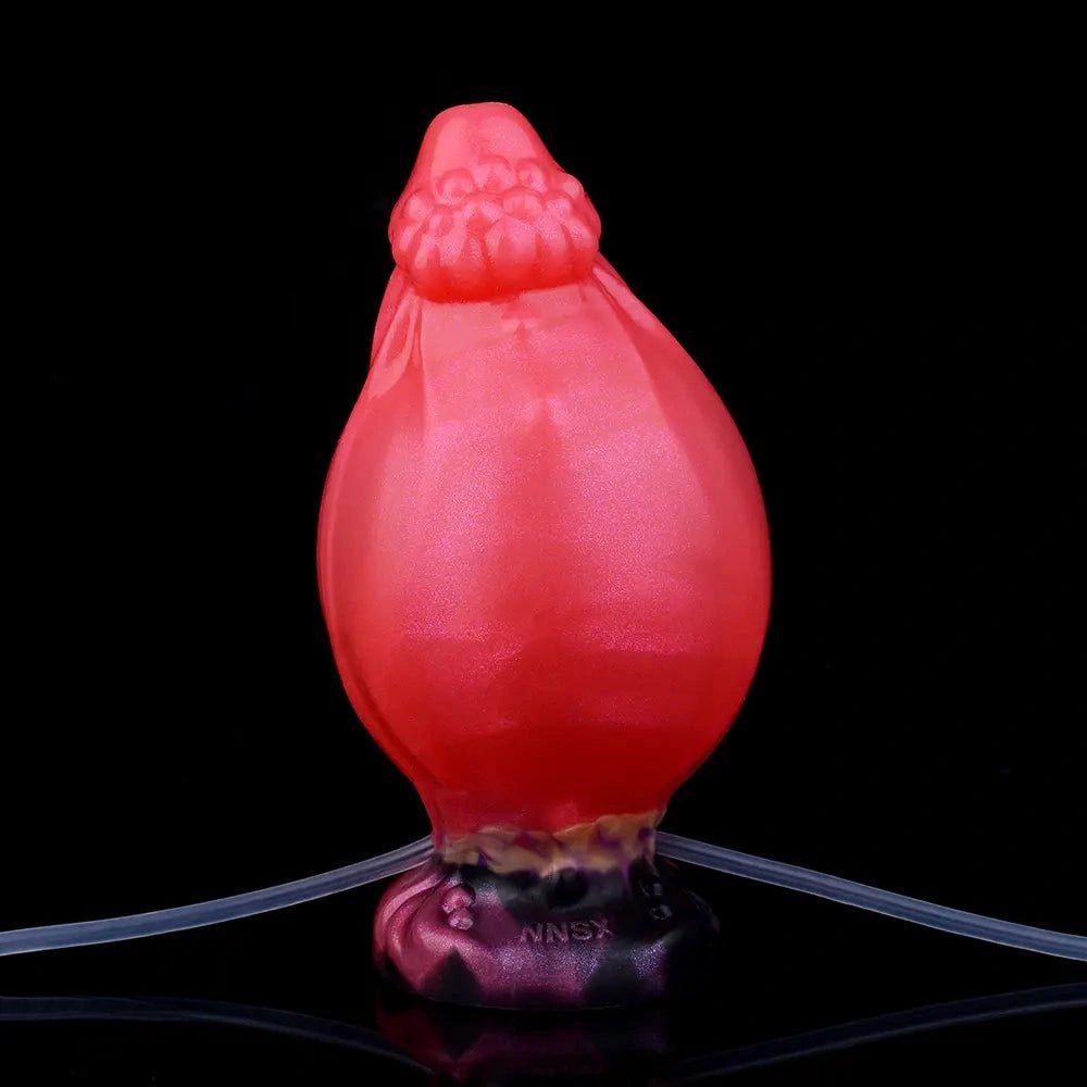 Red fantasy squirting dildo, photo 8
