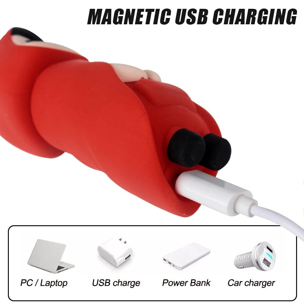 Red riding hood figure clit vibrator, photo 6