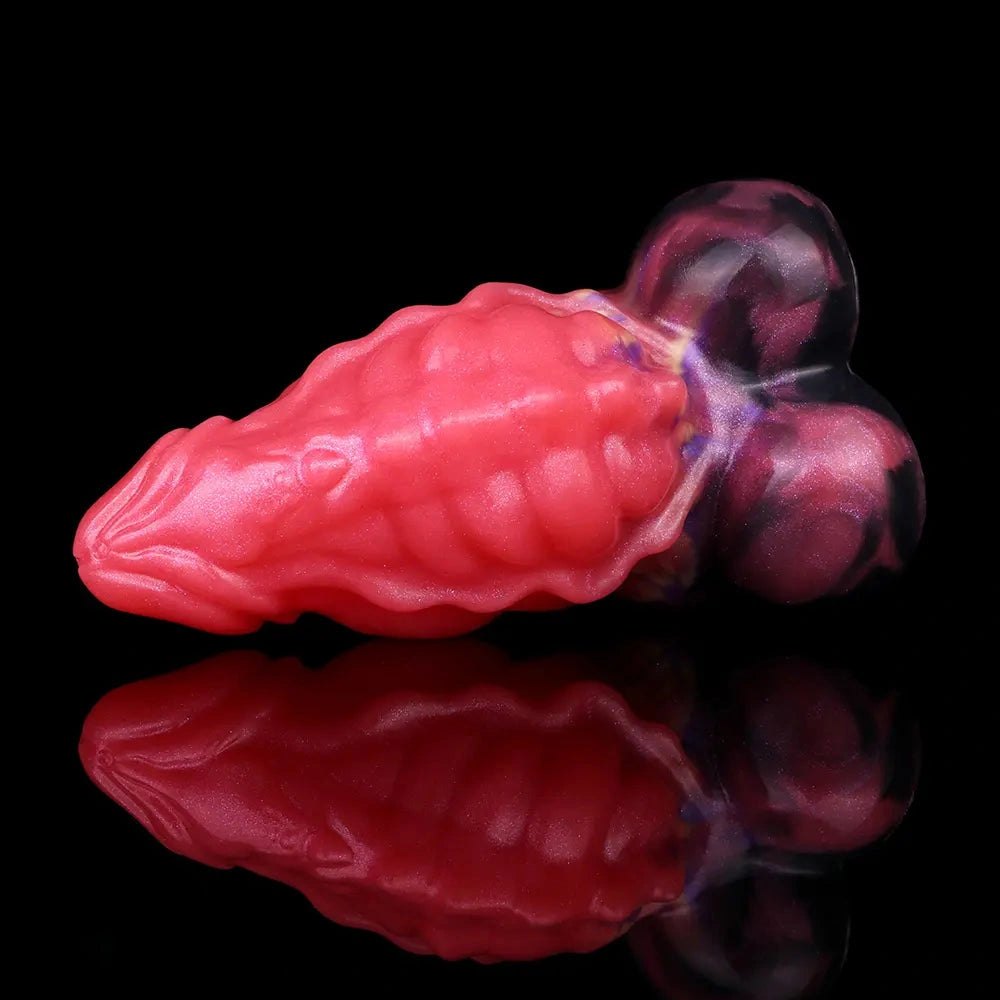 Red fantasy monster dildo, photo 11