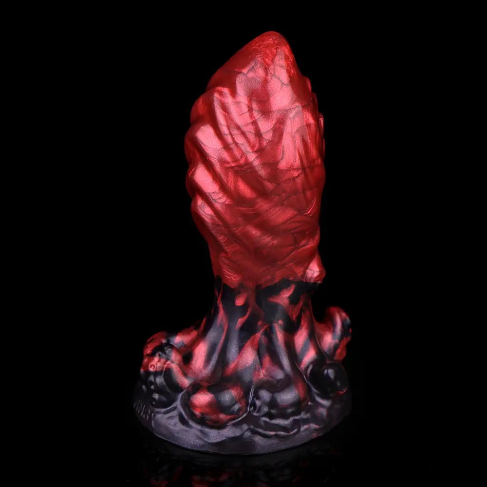 Red tentacle fantasy silicone dildo, photo 9