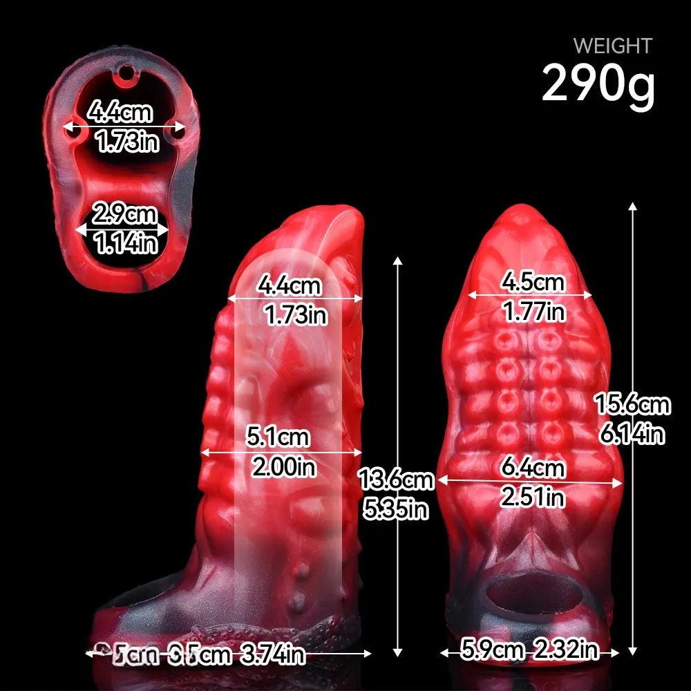 Red alien tentacle sleeve, photo 7