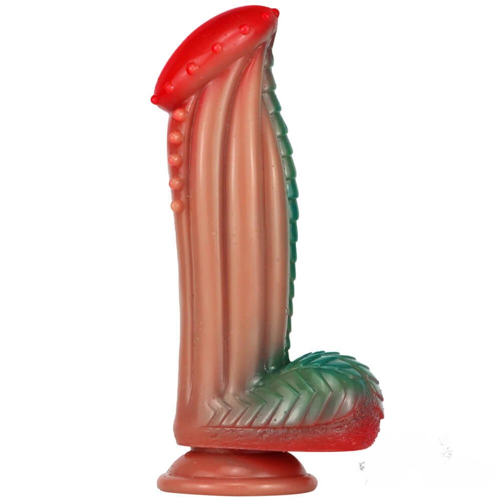 Ombre fantasy dragon dildo, photo 1