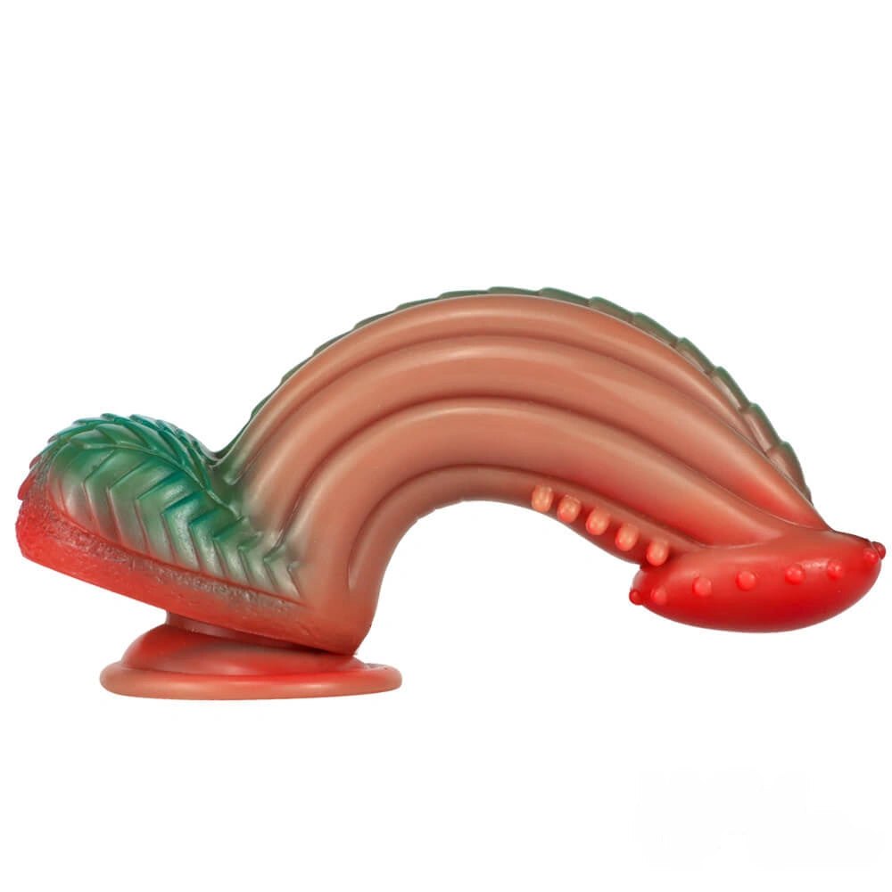 Ombre fantasy dragon dildo, photo 2
