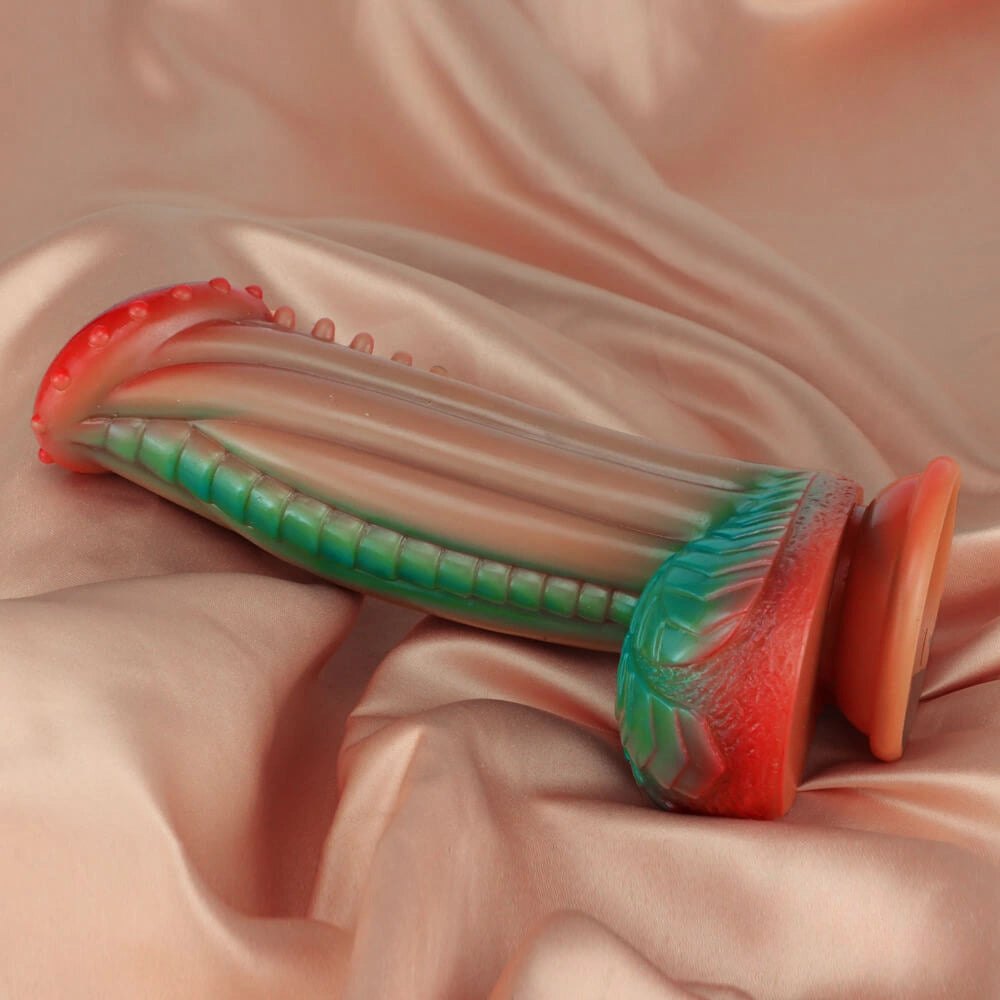 Ombre fantasy dragon dildo, photo 4