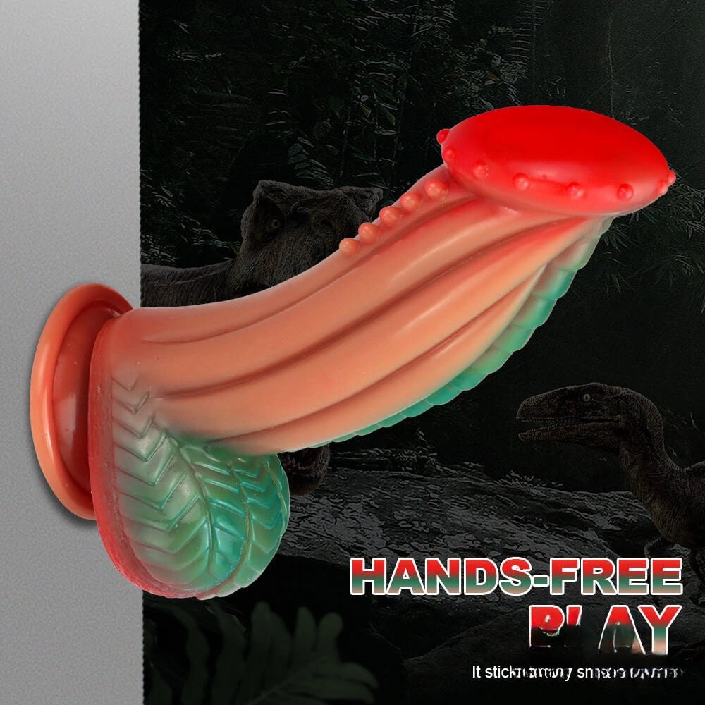 Ombre fantasy dragon dildo, photo 8
