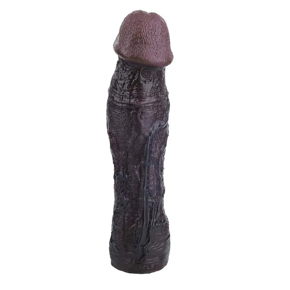 Coffee tone realistic dildo sleeve, photo 14