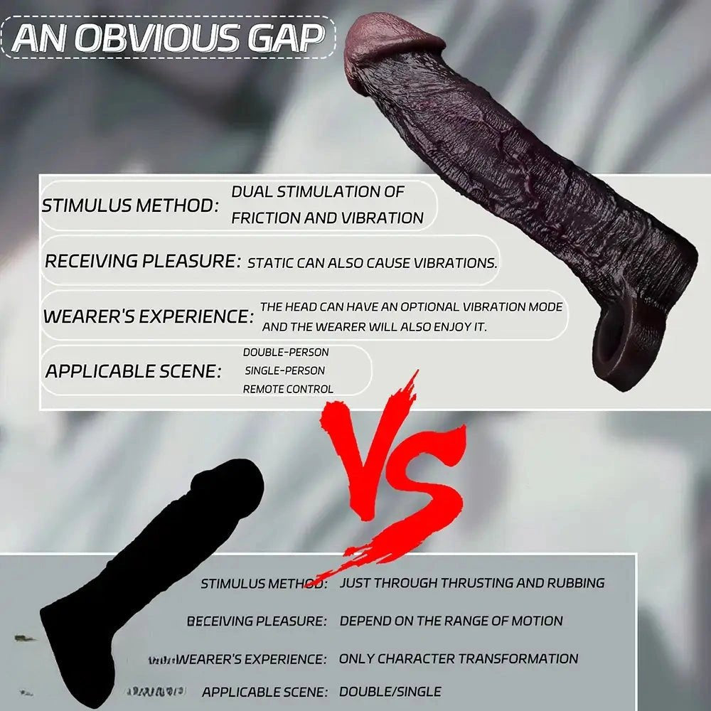 Coffee tone realistic dildo sleeve, photo 5
