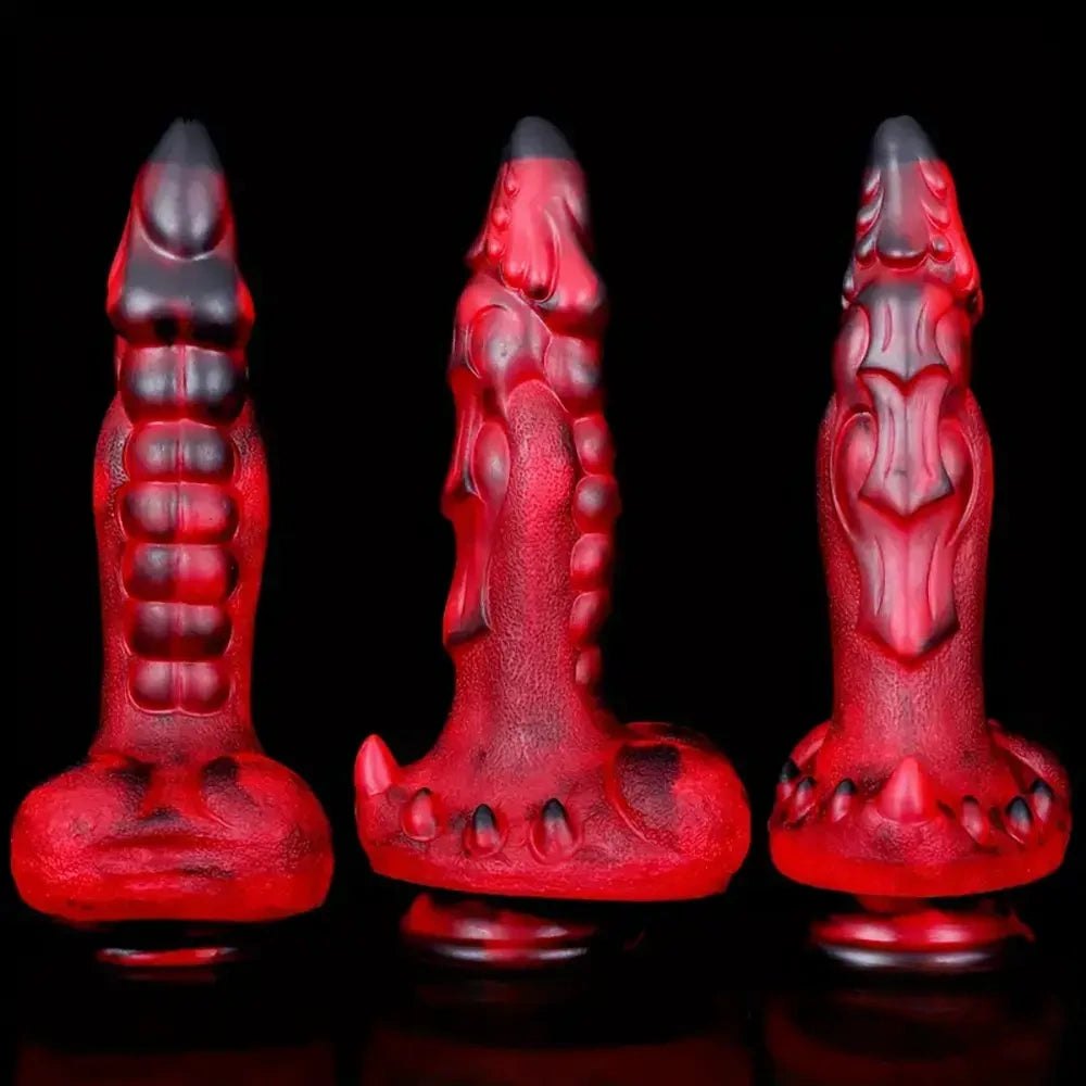 Colorful vibrating thrusting dildo remote, photo 4