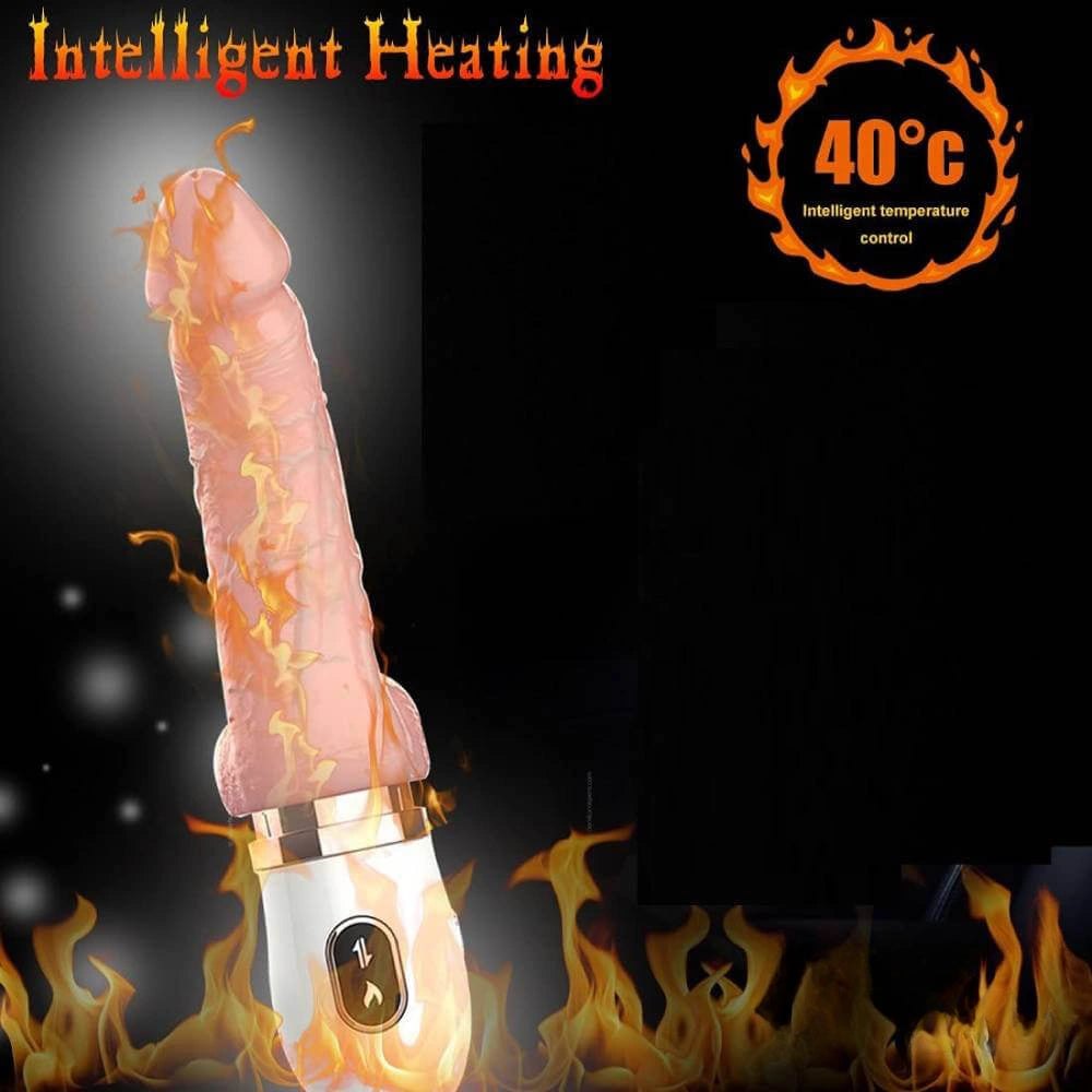 Flesh liquid silicone thrusting machine dildo head, photo 3