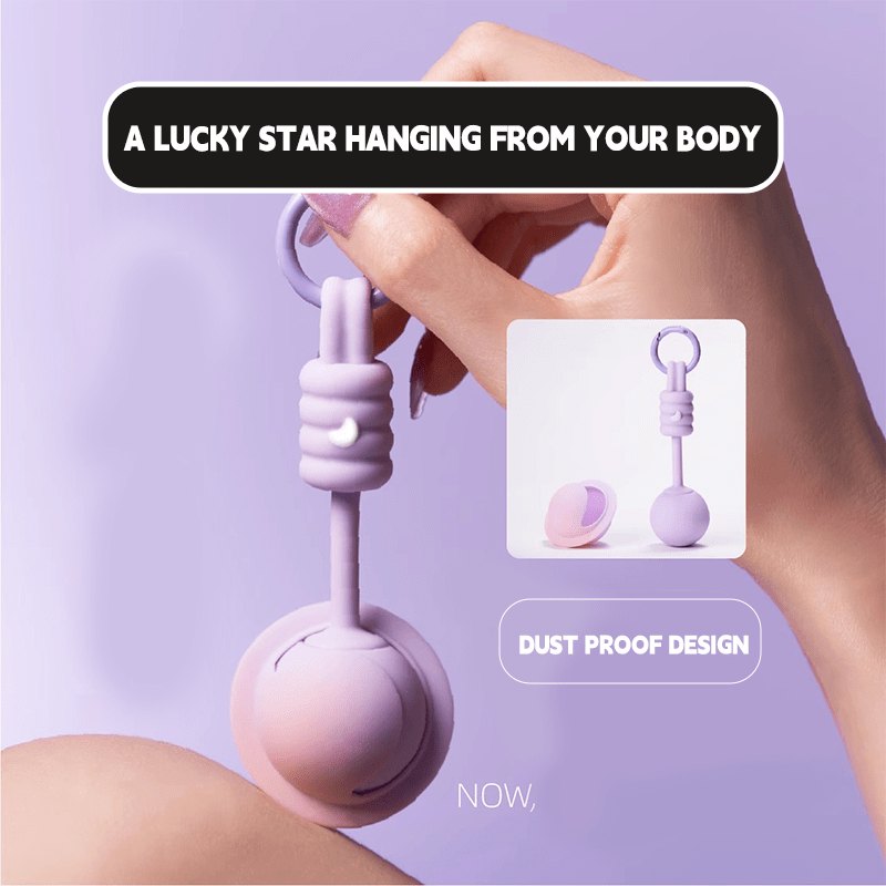 Purple remote control vibrating egg on cord, photo 3