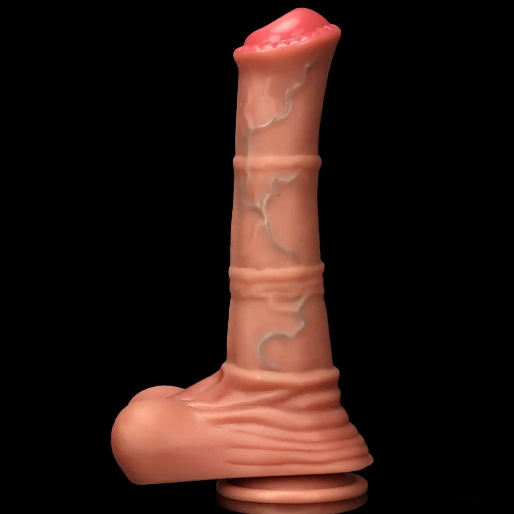Flesh tone remote thrusting dildo, photo 11