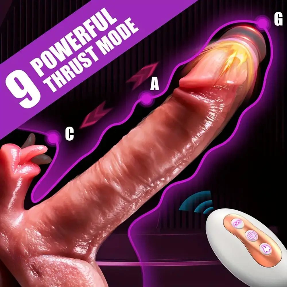 Flesh remote vibrating suction cup dildo, photo 4