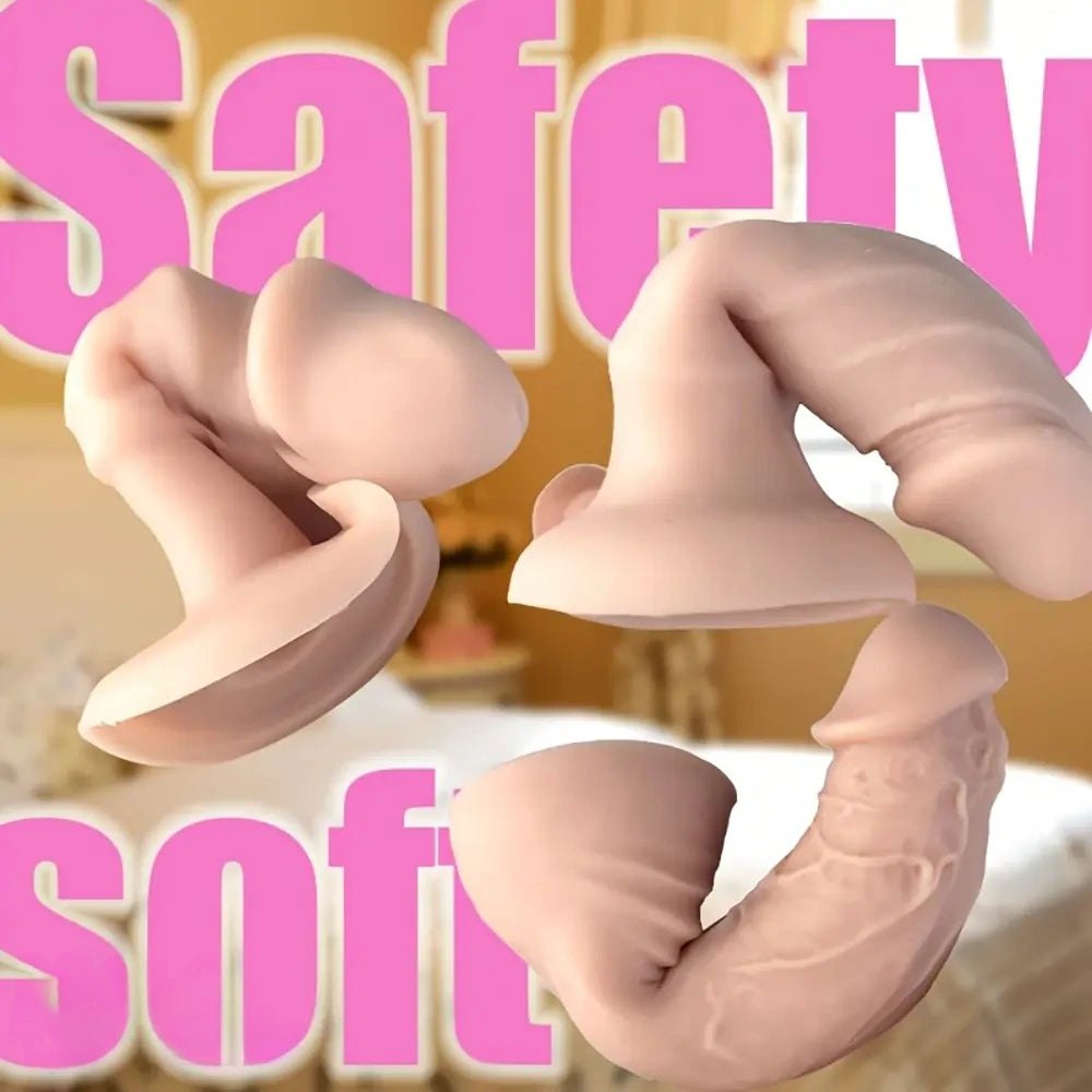 Flesh silicone strap-on harness kit, photo 4