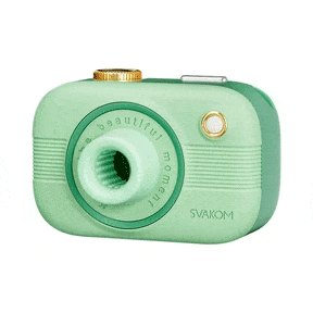 Retro camera shaped suction vibrator with clamps, photo 1