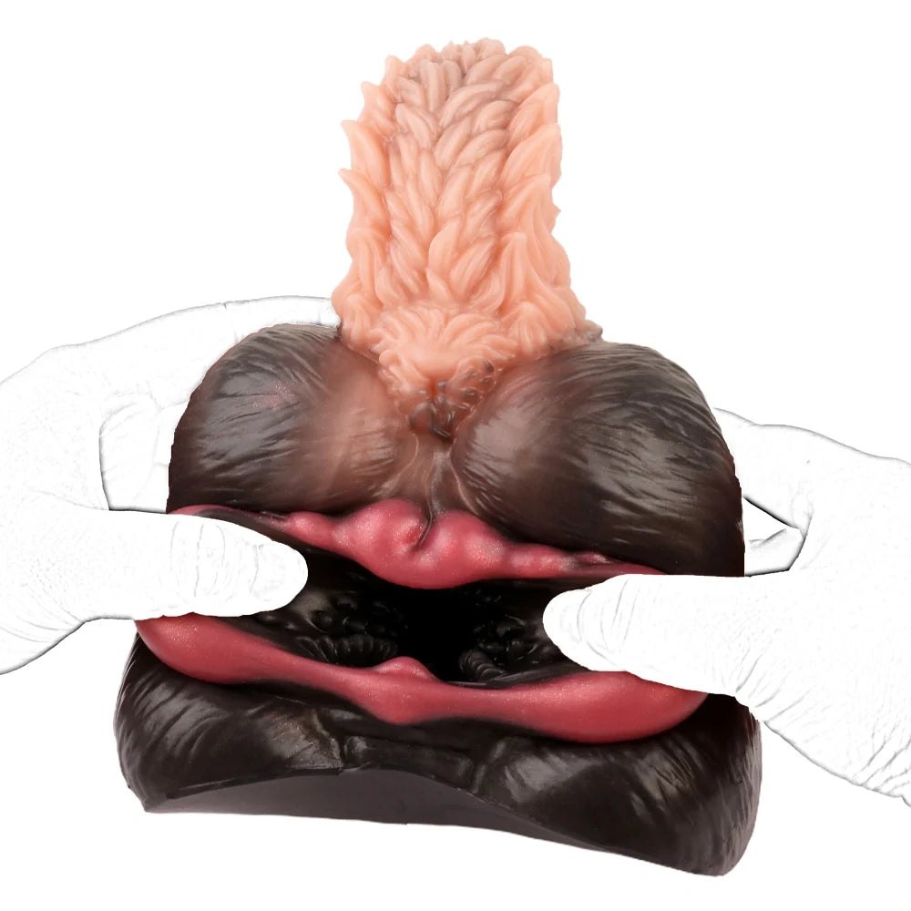 Brown furry dog fantasy masturbator, photo 3