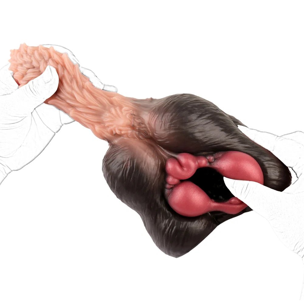 Brown furry dog fantasy masturbator, photo 8