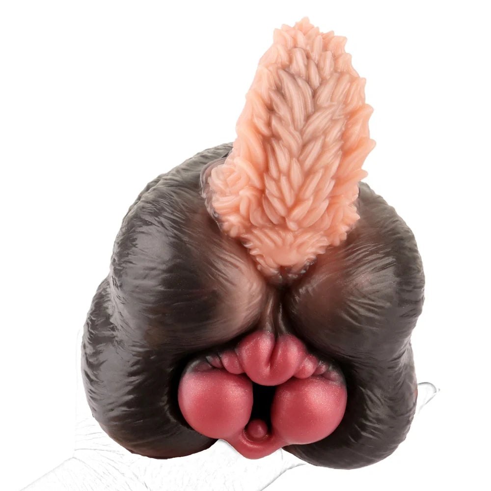 Brown furry dog fantasy masturbator, photo 9