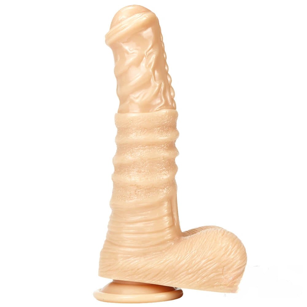 Flesh realistic horse-shaped dildo
