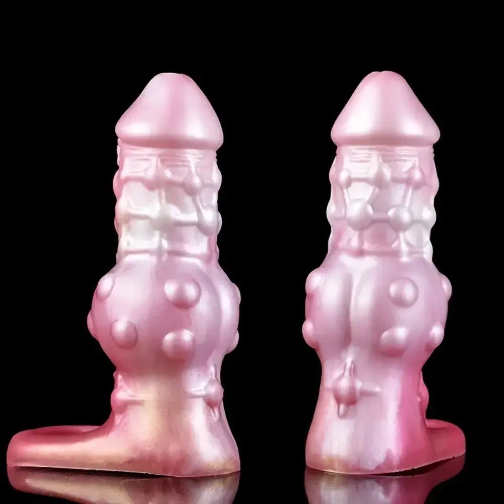 Ribbed textured silicone penis sleeve, photo 2