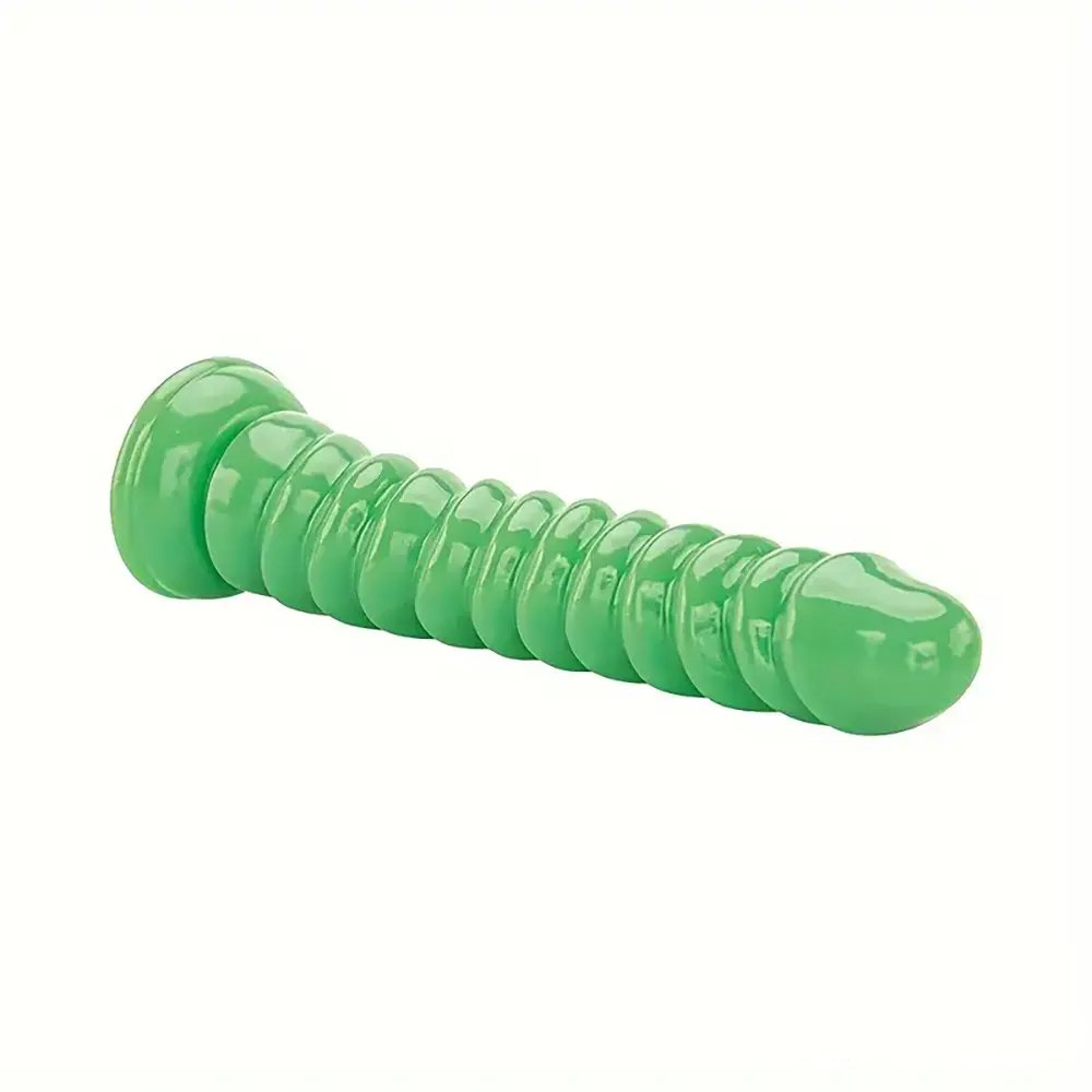 Ribbed cone anal dildo, photo 4