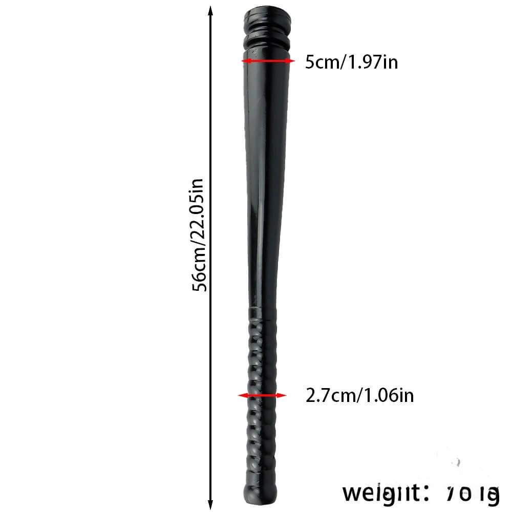 Black PVC double-ended dildo, photo 12
