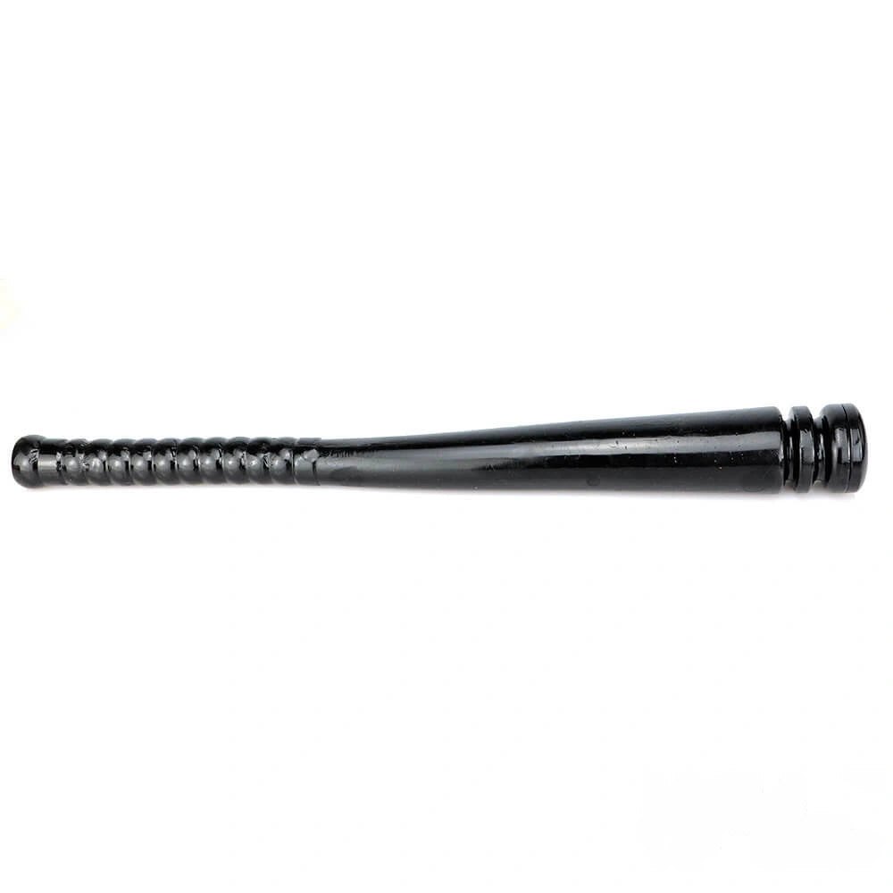 Black PVC double-ended dildo, photo 4