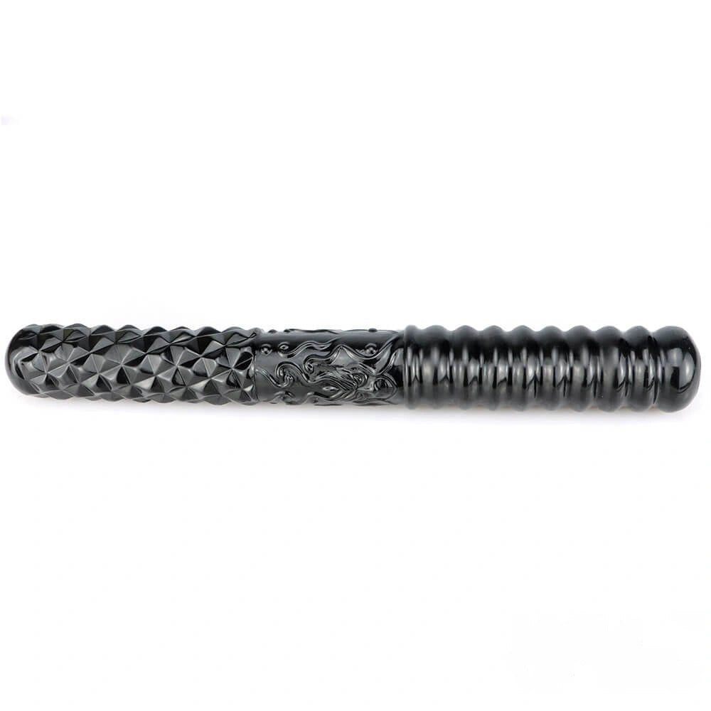 Black PVC double-ended dildo, photo 6