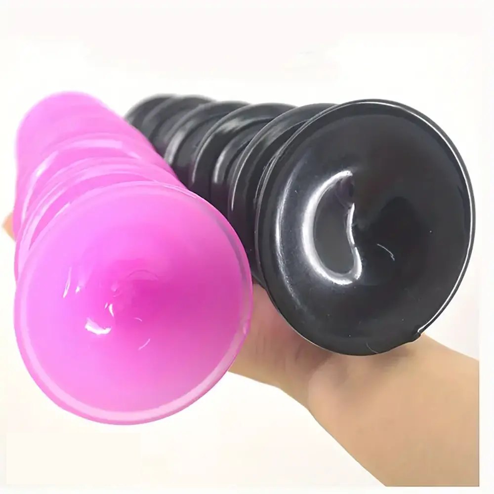 Ribbed graduated PVC anal dildo, photo 8