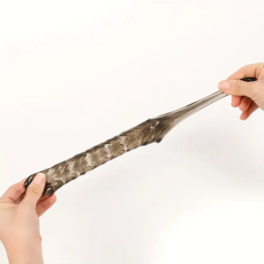 Black ribbed tpe penis sleeve