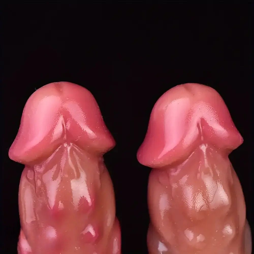 Flesh silicone ribbed sleeve, photo 4