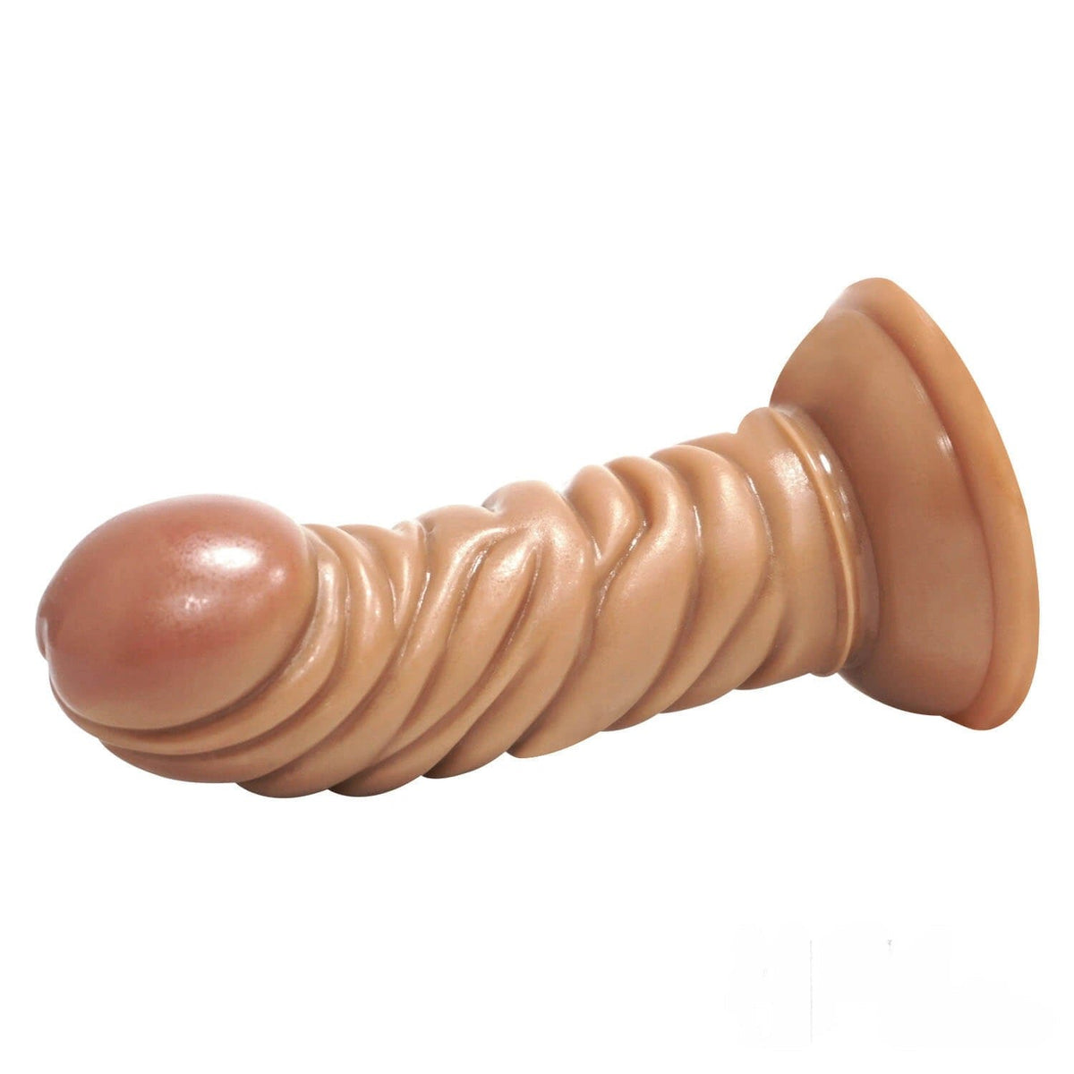 Ribbed suction cup dildo, photo 5