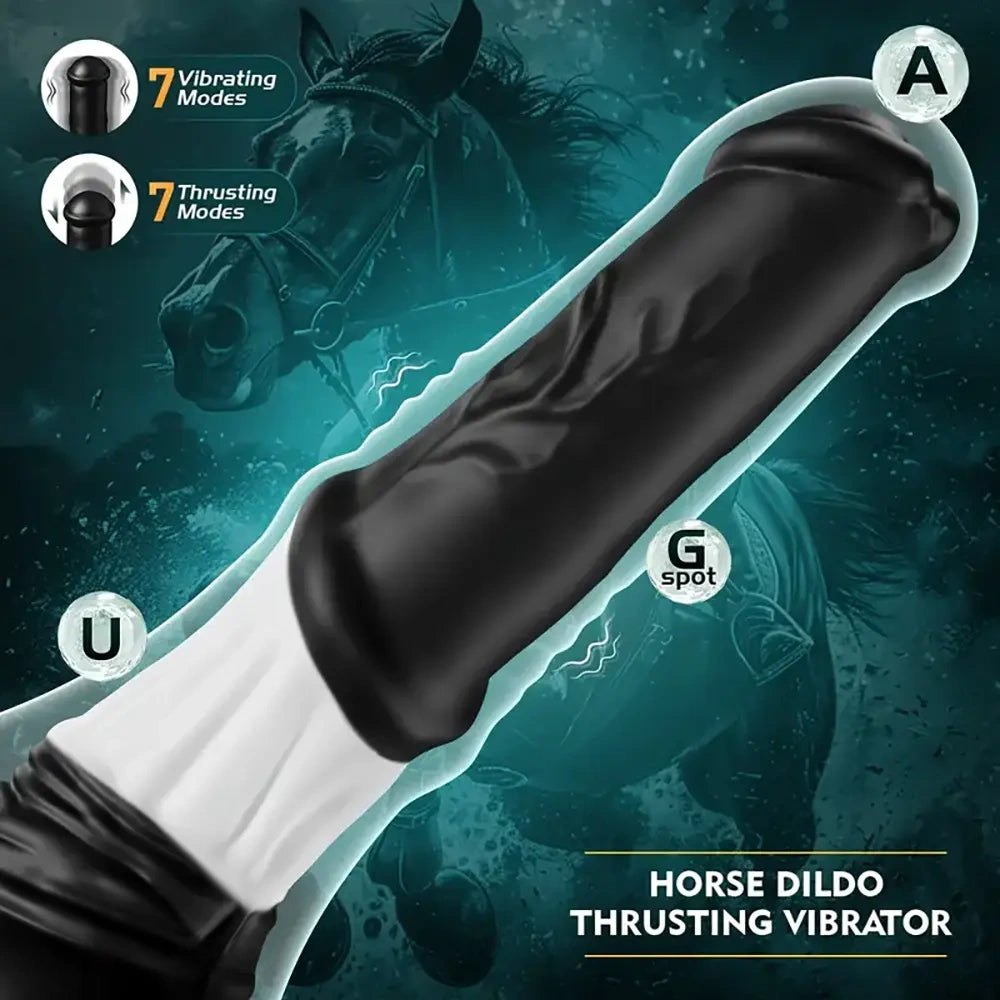 Black ribbed silicone realistic dildo, photo 3