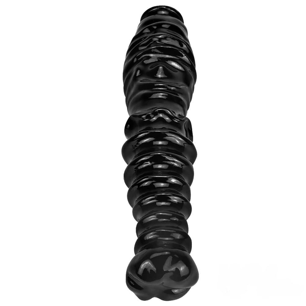 Ribbed thick pvc dildo, photo 5