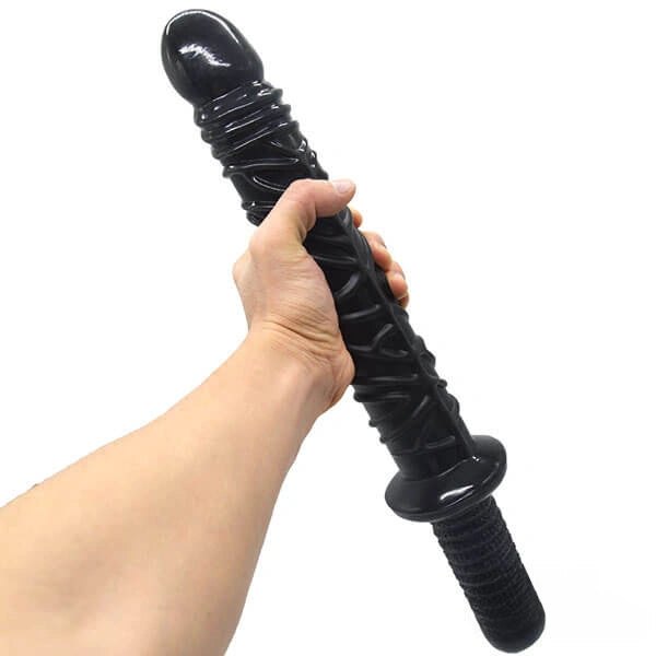 Ribbed tip pvc dildo, photo 6