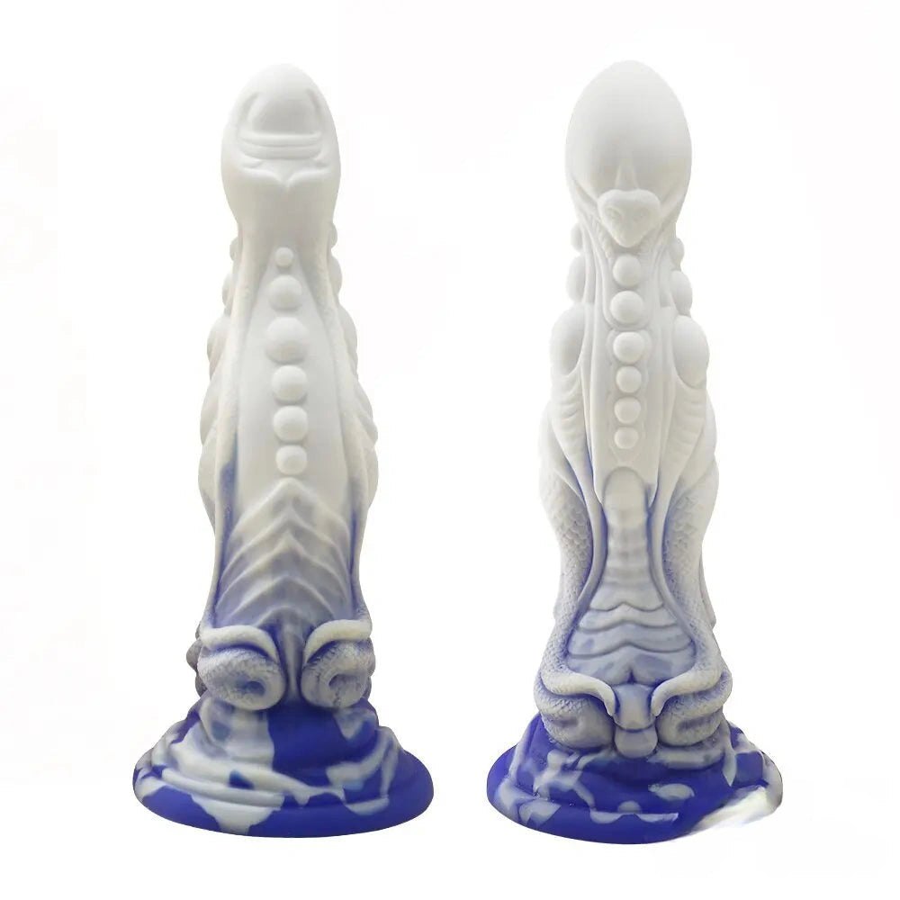 Textured fantasy dragon dildo, photo 3