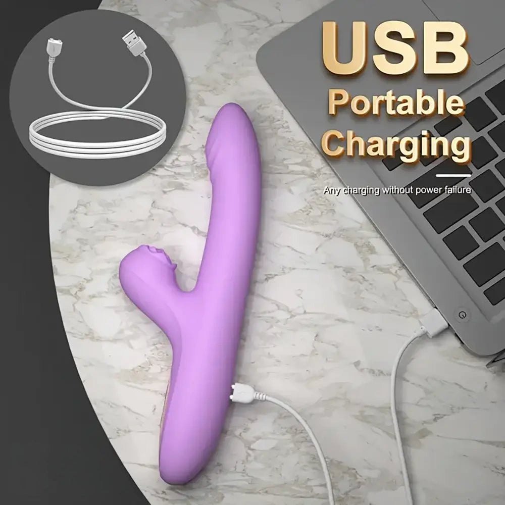 Ridged silicone g-spot vibrating dildo, photo 3