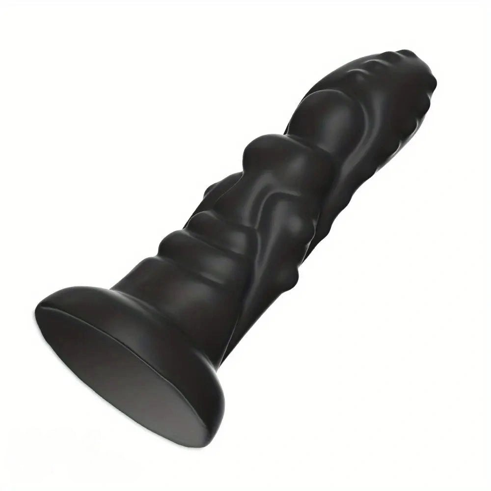 Ridged monster PVC dildo, photo 3