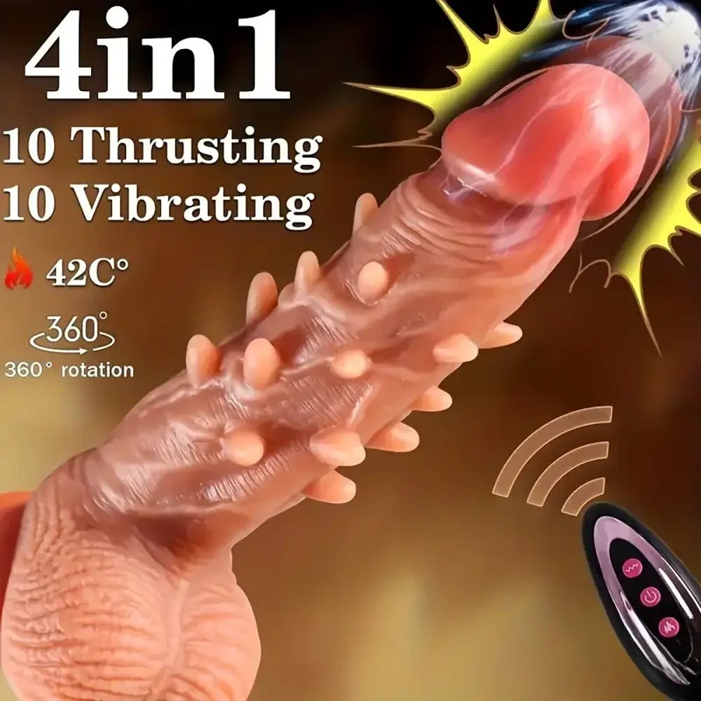 Flesh-toned ridged suction cup dildo, photo 2