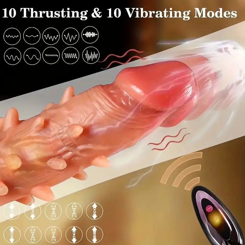 Flesh-toned ridged suction cup dildo, photo 3