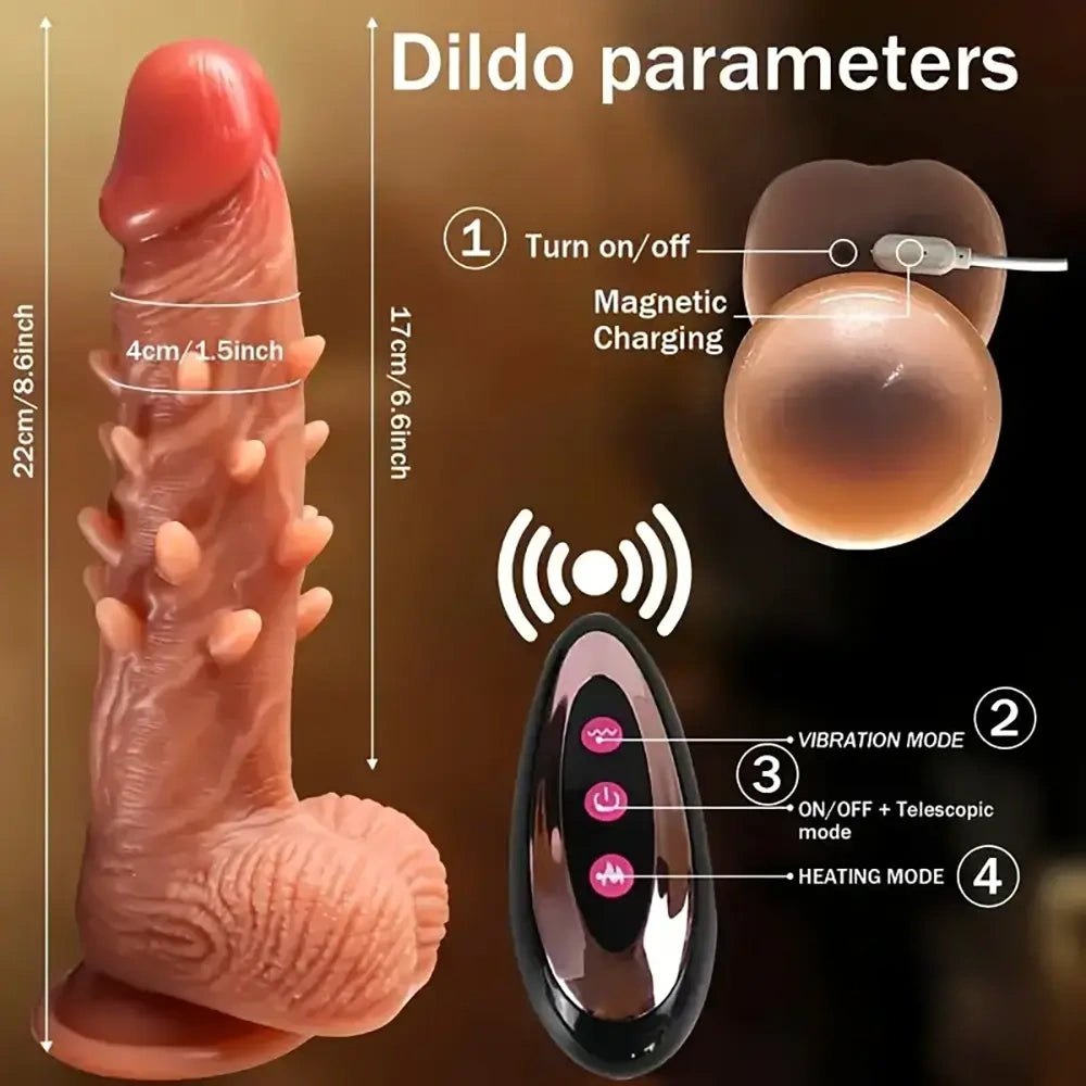 Flesh-toned ridged suction cup dildo, photo 7