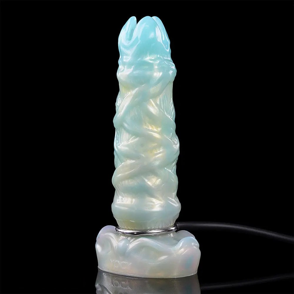 Ridged ovipositor silicone fantasy dildo, photo 4