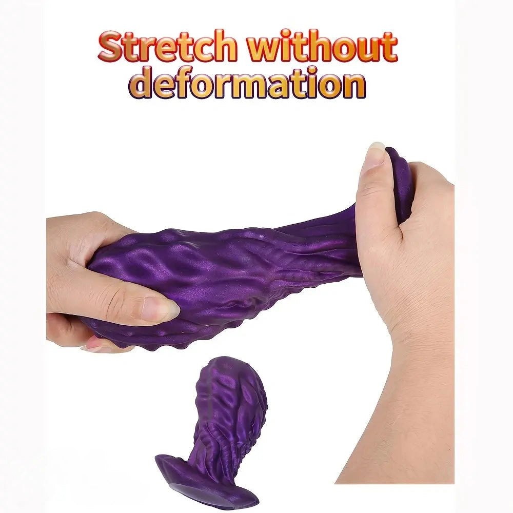 Silicone tentacle dildo with suction cup base, photo 9