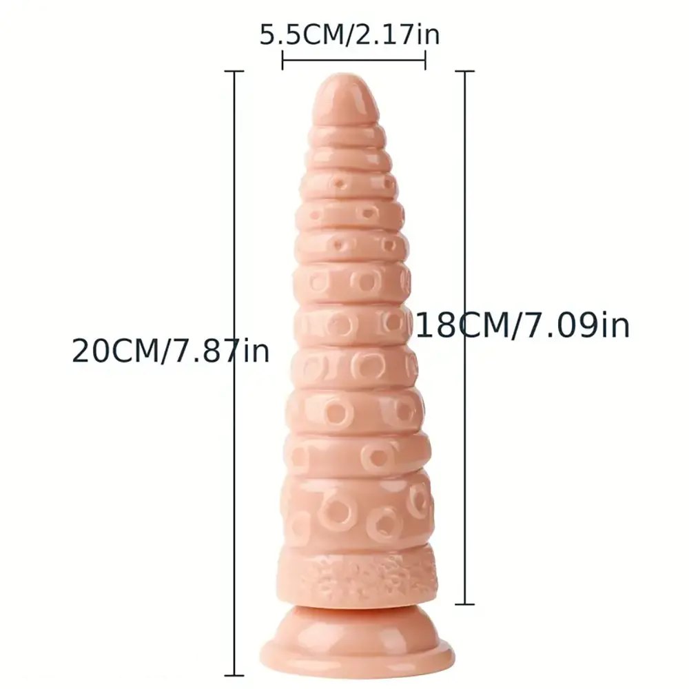 Brown tentacle dildo, photo 5
