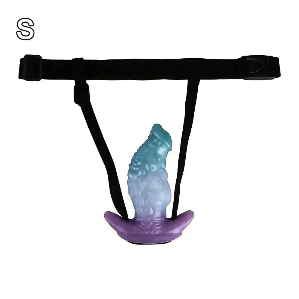 Ridged tentacle silicone fantasy dildo, photo 10